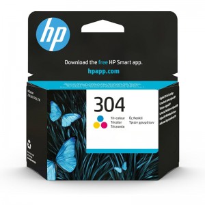 Tinteiro HP Original 304 Tricolor